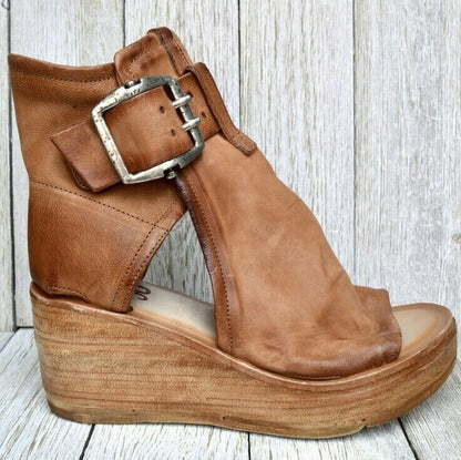 ELANA – SANDALIAS ORTOPÉDICAS BOHO CON CUÑA CON ESTILO