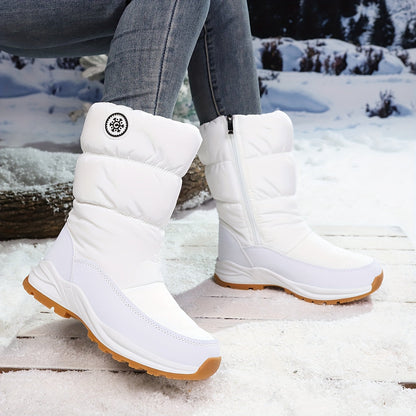 Botas de invierno cálidas e impermeables. 