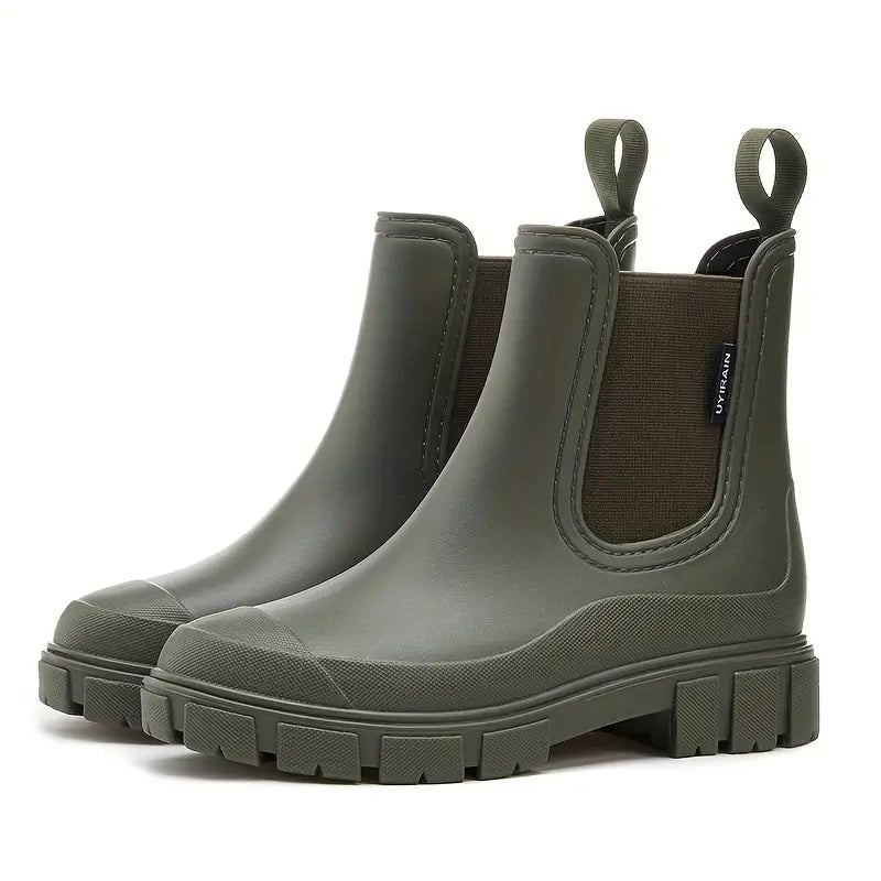 Stella | Botas Chelsea impermeables sin cordones para mujer
