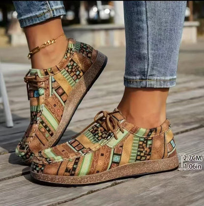 Enora - Zapatillas Retro Coloridas para Mujer