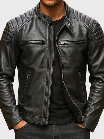 Troels™ | Chaqueta de cuero de primera calidad