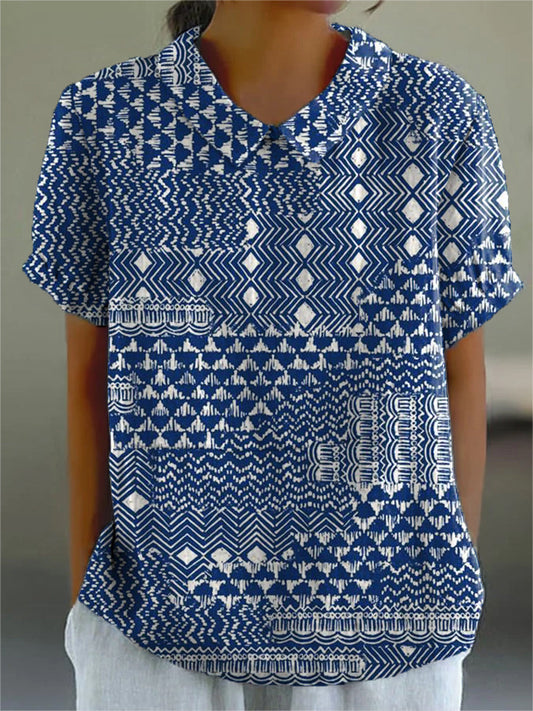 Zara | Camisa estampada tribal