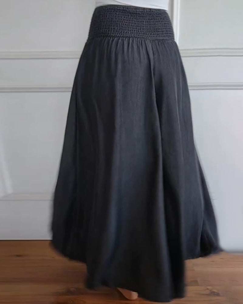 Comfy Wide-Leg Trousers