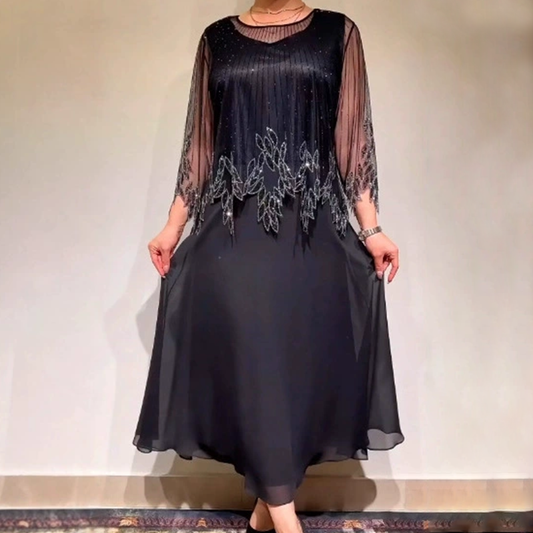Vestido midi informal con estilo