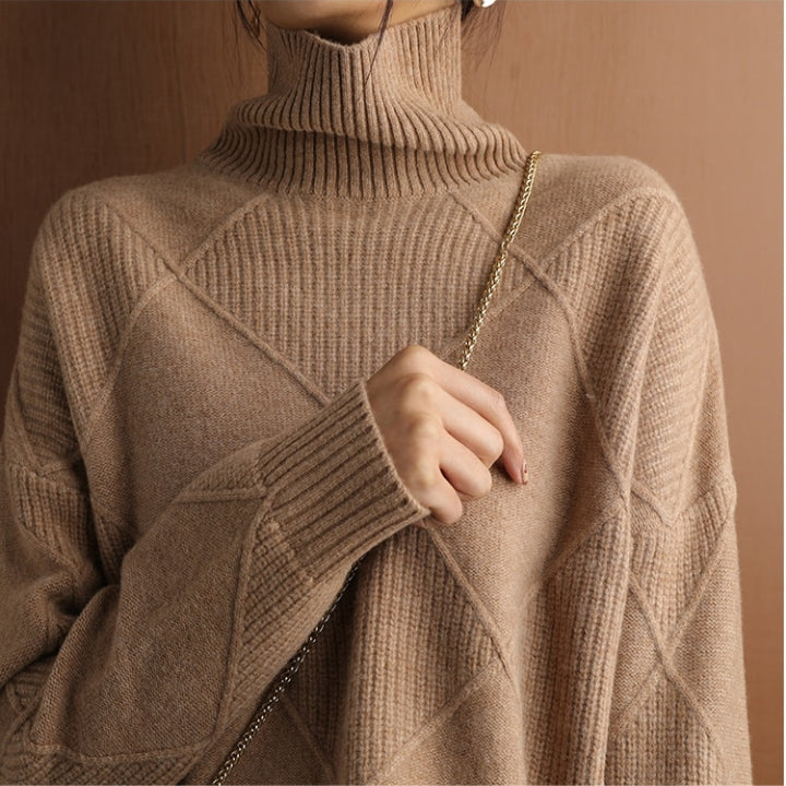 Women’s Cozy Oversized Ribbed Knit Sweater