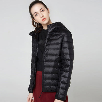 Daisy | Chaqueta corta de invierno con cremallera frontal para mujer