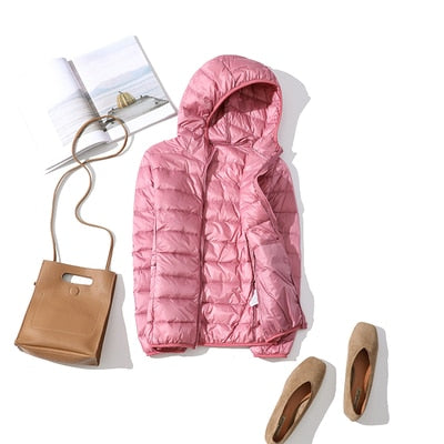 Daisy | Chaqueta corta de invierno con cremallera frontal para mujer