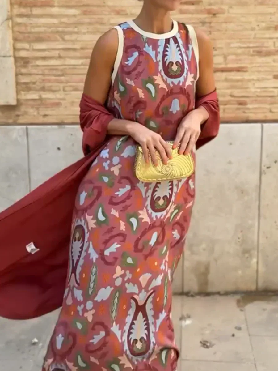Boho Chic Two-Piece Dress