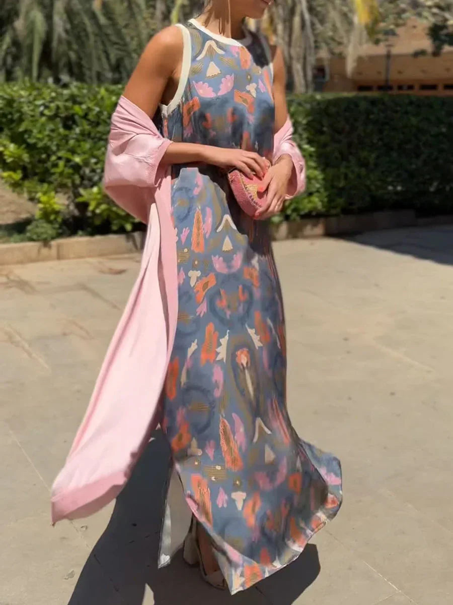 Boho Chic Two-Piece Dress