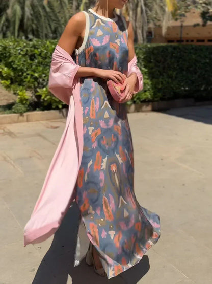 Boho Chic Two-Piece Dress