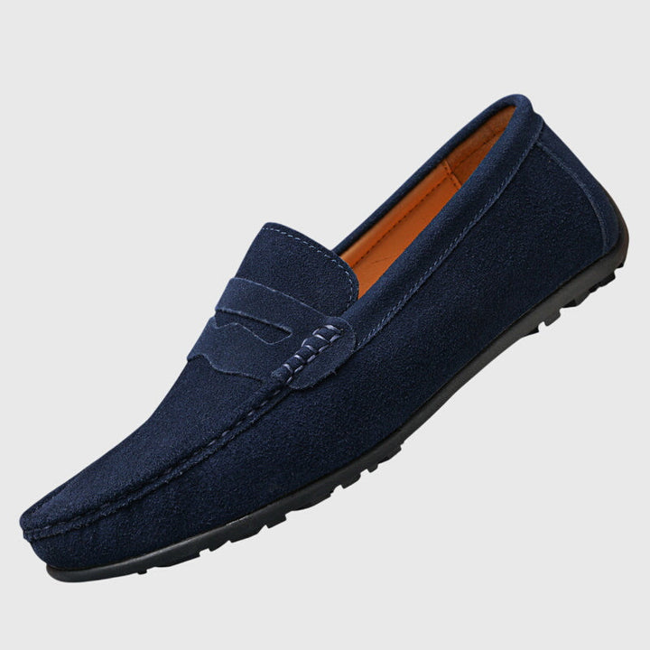 Minimalist Slip-On Orthopedic Real Leather Loafers