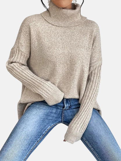 LONG TURTLENECK SWEATER