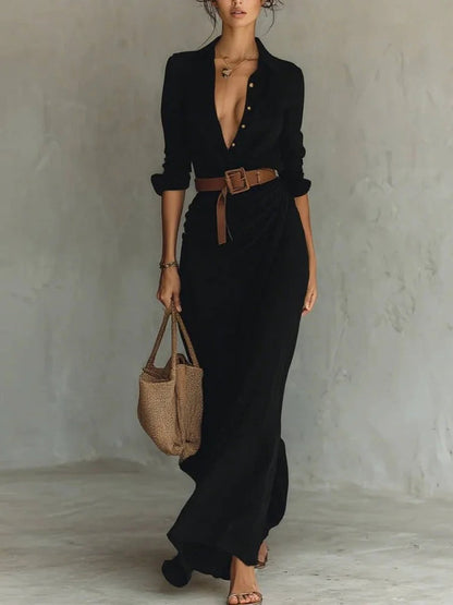 Amira | Vestido cruzado elegante