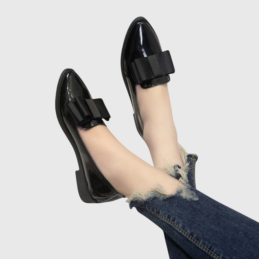Timeless Rounded Toe Comfort Real Leather Loafers