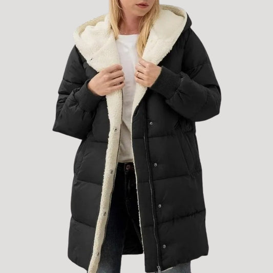 Brooklyn | Winter Hooded Puffer Coat For Women