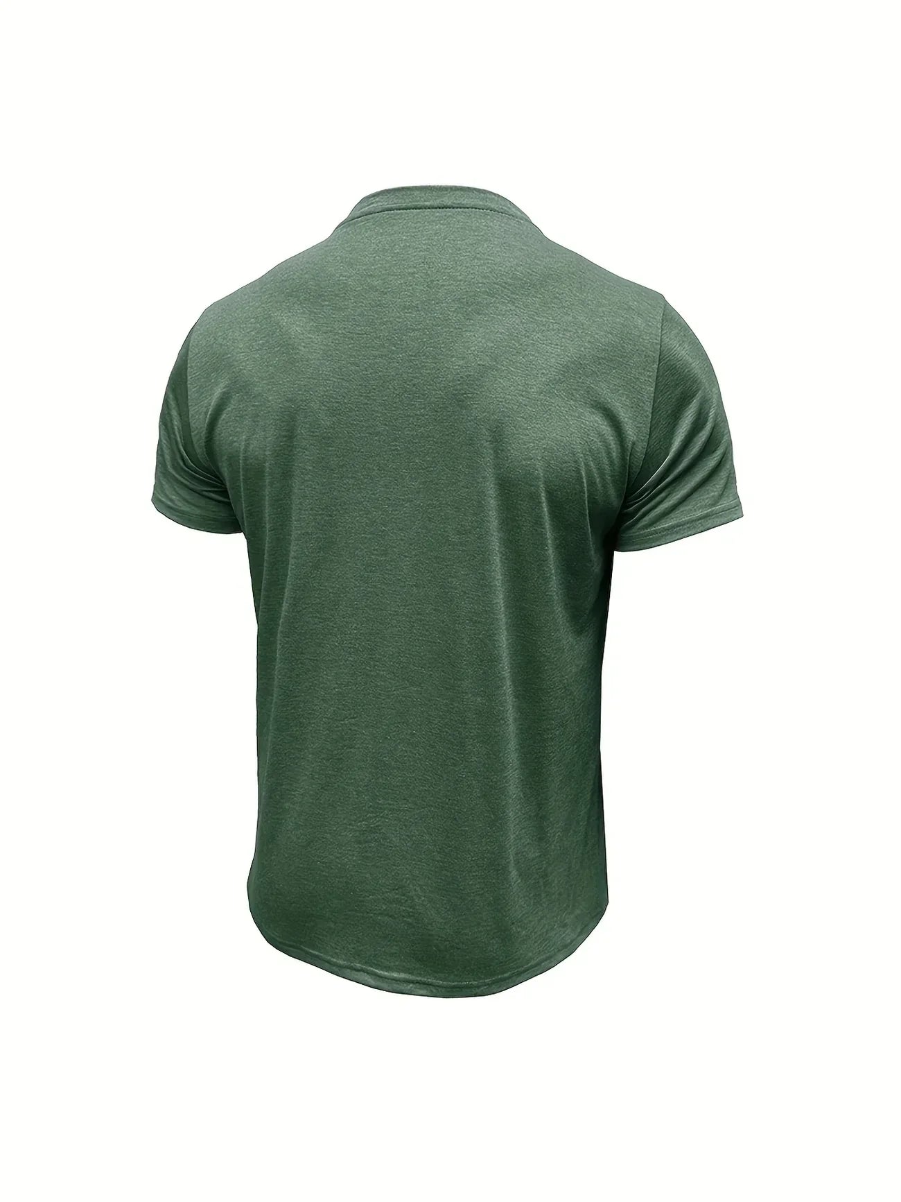 Slade | Camisa clásica de cuello redondo con bolsillo