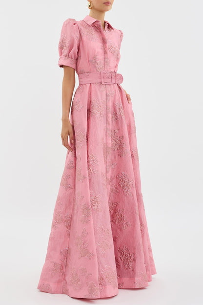 Anabella - Vestido con mangas abullonadas cortas