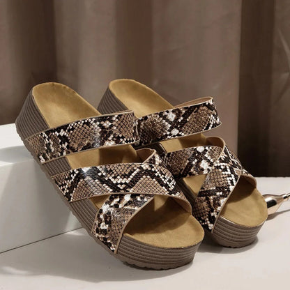 Abigail™ – Sandalias ortopédicas de cuero con tira
