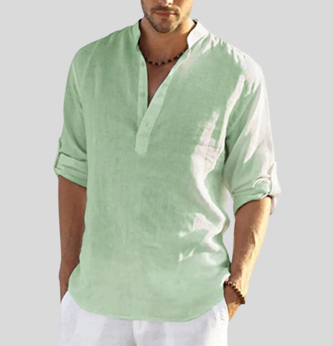 Aaron | Camisa informal holgada