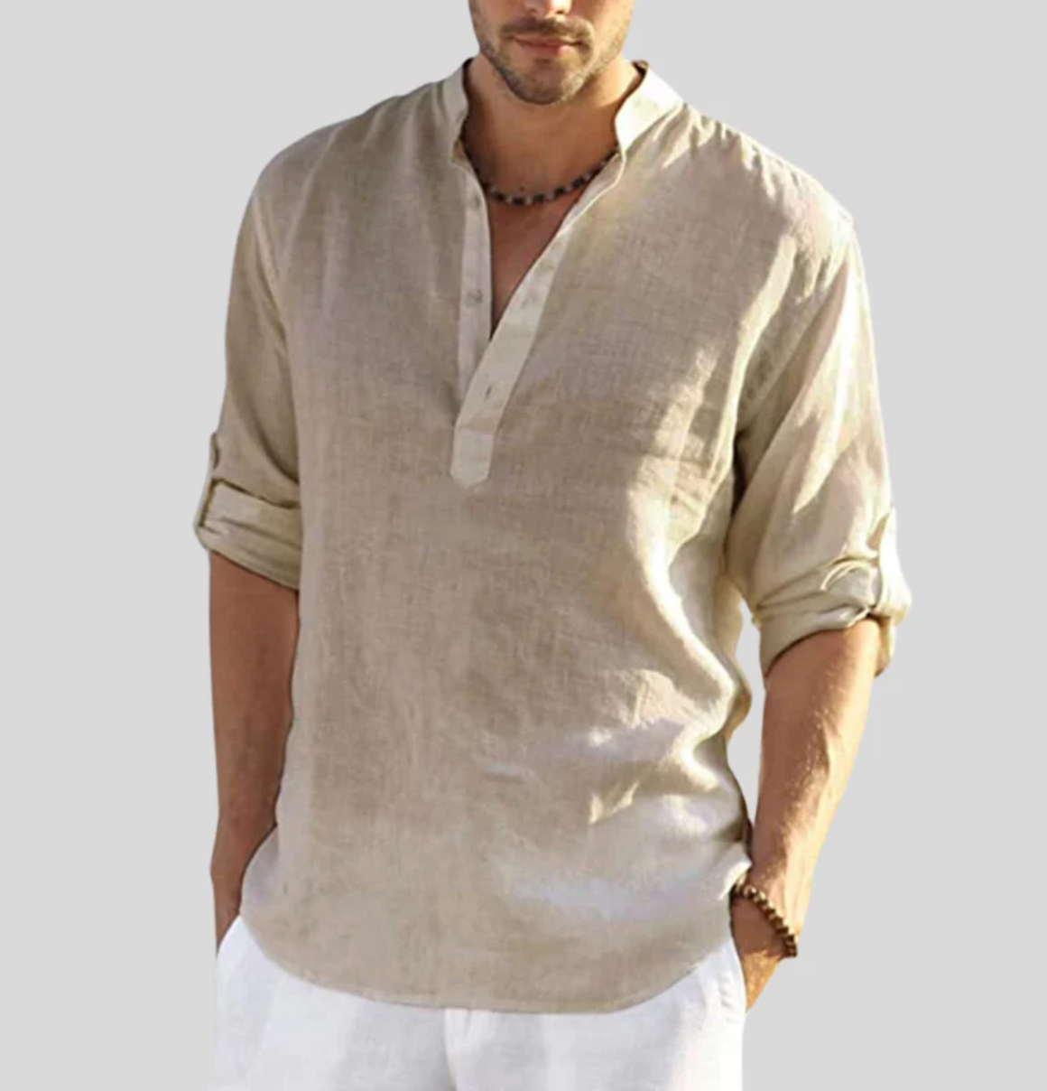 Aaron | Camisa informal holgada