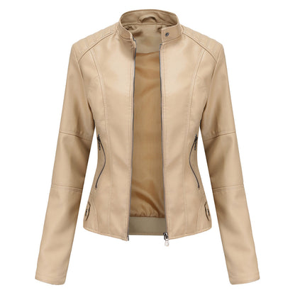 Ella | Chaqueta biker elegante y ajustada para mujer