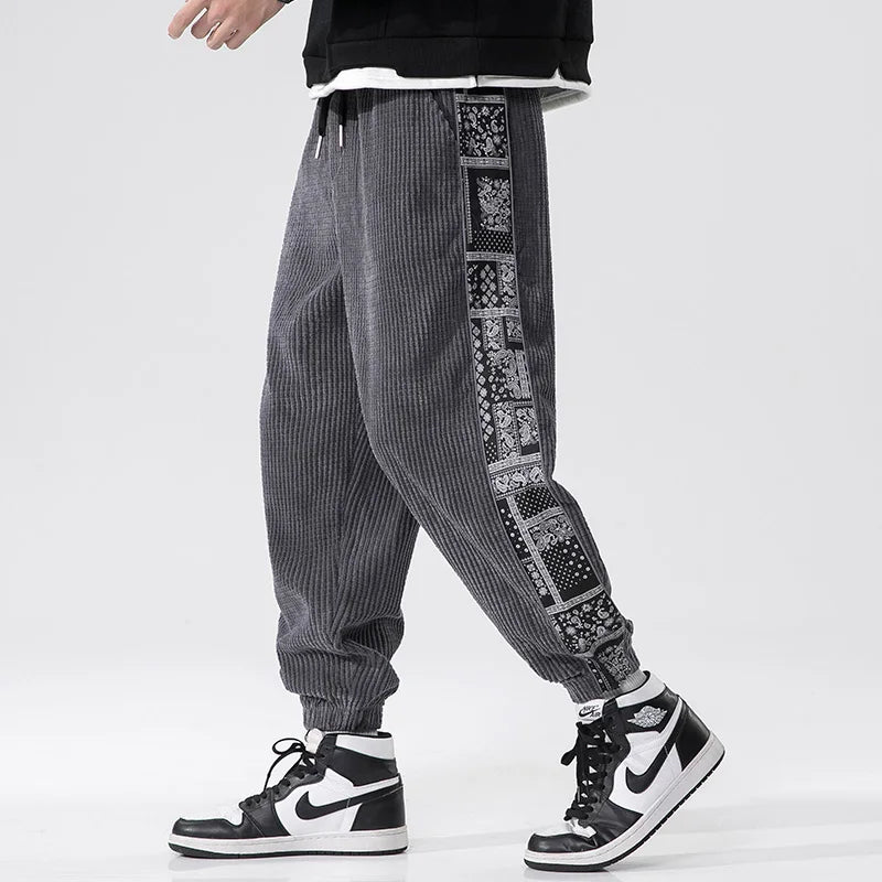 Anthony | Men’s Casual Jogger Pants with Side Panels