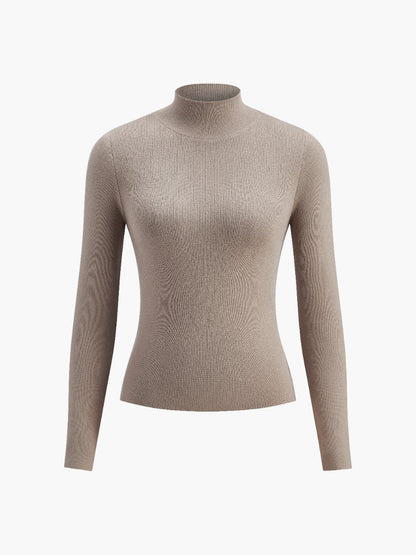 Maisie | Women’s Spring Comfortable Mock Neck Top