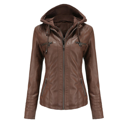 Women’s Trendy Hooded Zip-up Jacket