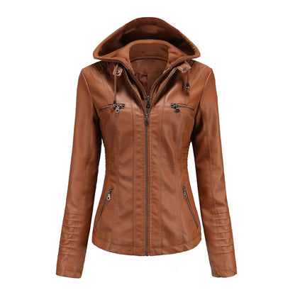 Women’s Trendy Hooded Zip-up Jacket