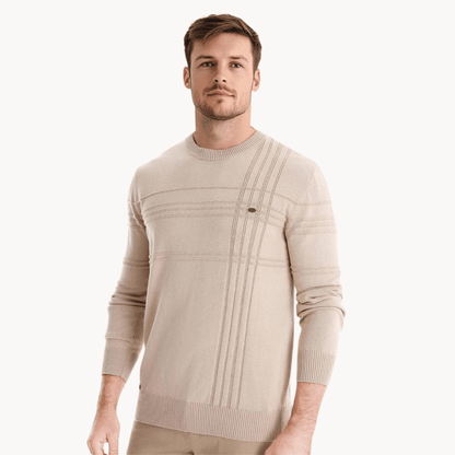 Burkhard | Suéter elegante para hombre con diseño de cuadros 