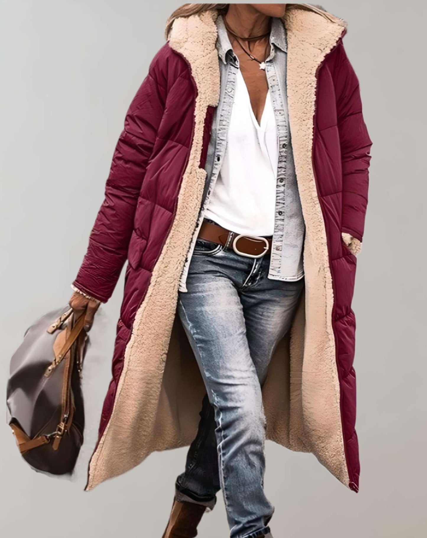 Daisy | Abrigo acolchado de invierno para mujer con forro