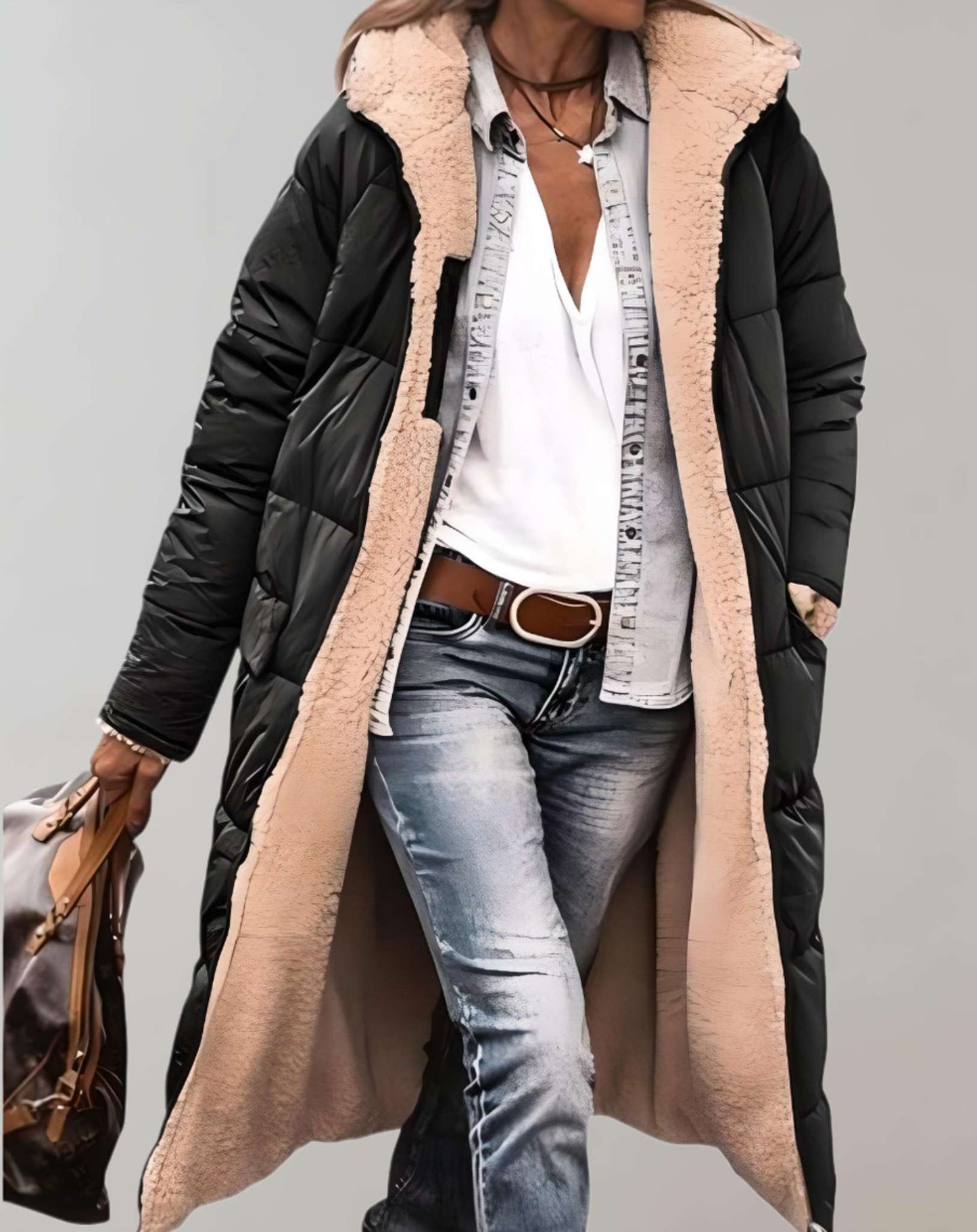 Daisy | Abrigo acolchado de invierno para mujer con forro