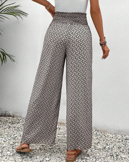 LUNARA™ - PANTALONES DE MUJER DE PERNERA ANCHA