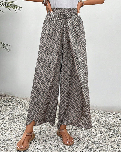 LUNARA™ - PANTALONES DE MUJER DE PERNERA ANCHA