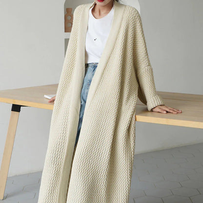 Harper | Cárdigan informal de invierno con abertura frontal para mujer