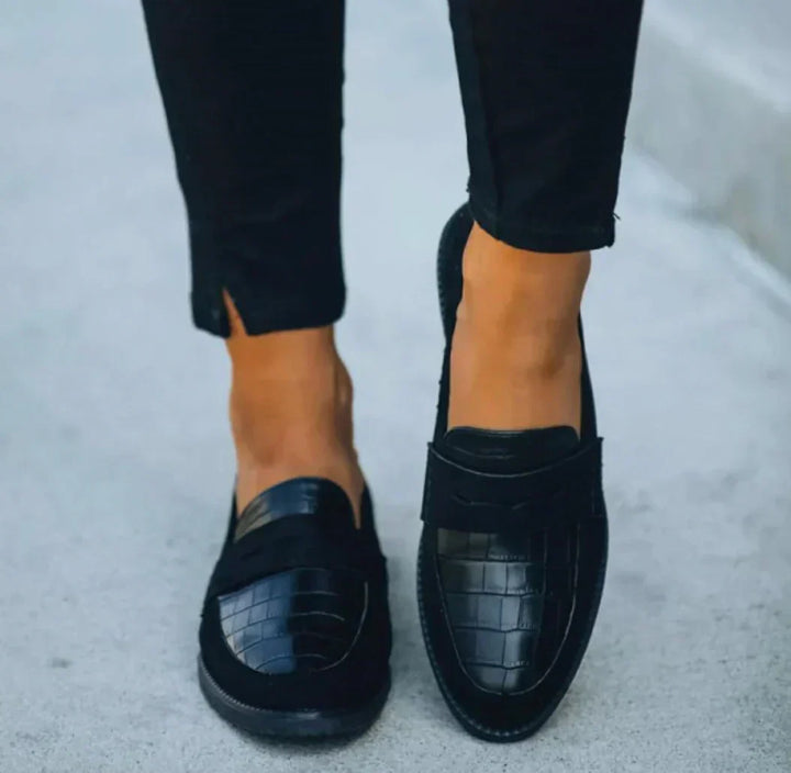 MARILUZ ORTHOPEDIC REAL LEATHER LOAFERS