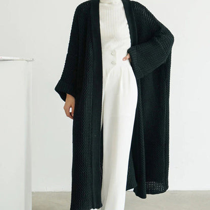 Harper | Cárdigan informal de invierno con abertura frontal para mujer