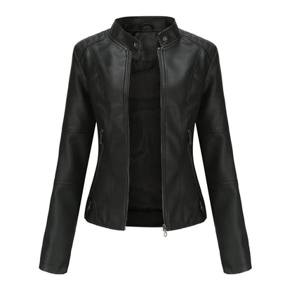 Ella | Chaqueta biker elegante y ajustada para mujer