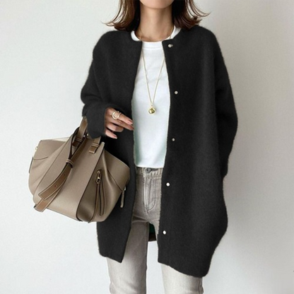 Women’s Elegant Relaxed Fit Warm Winter Cardigan