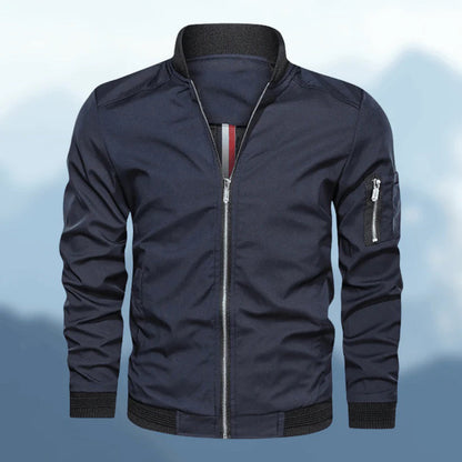 Adam | Trendy Slim Fit Bomber Jacket For Men