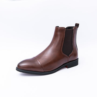 Sean | Men’s Suede Chelsea Boots with Elastic