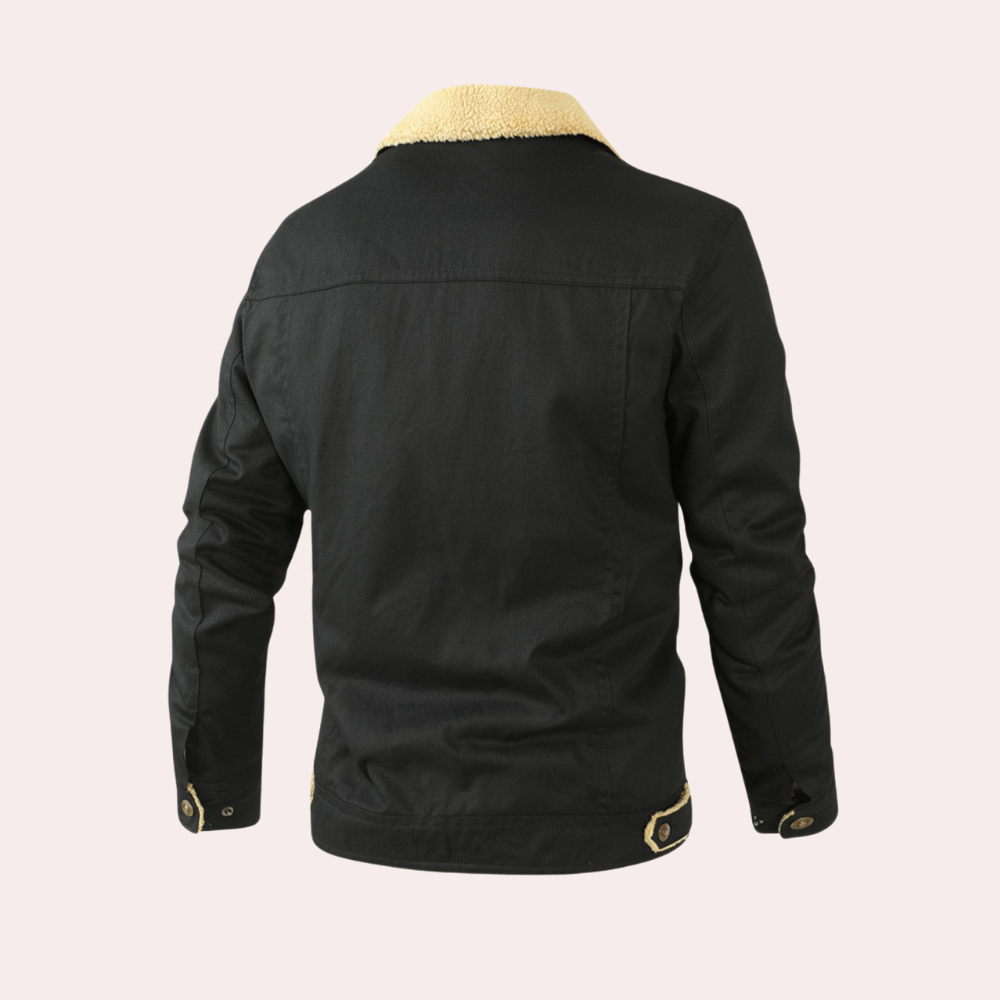 Warm Lined Outdoor Casual Jacket For Men