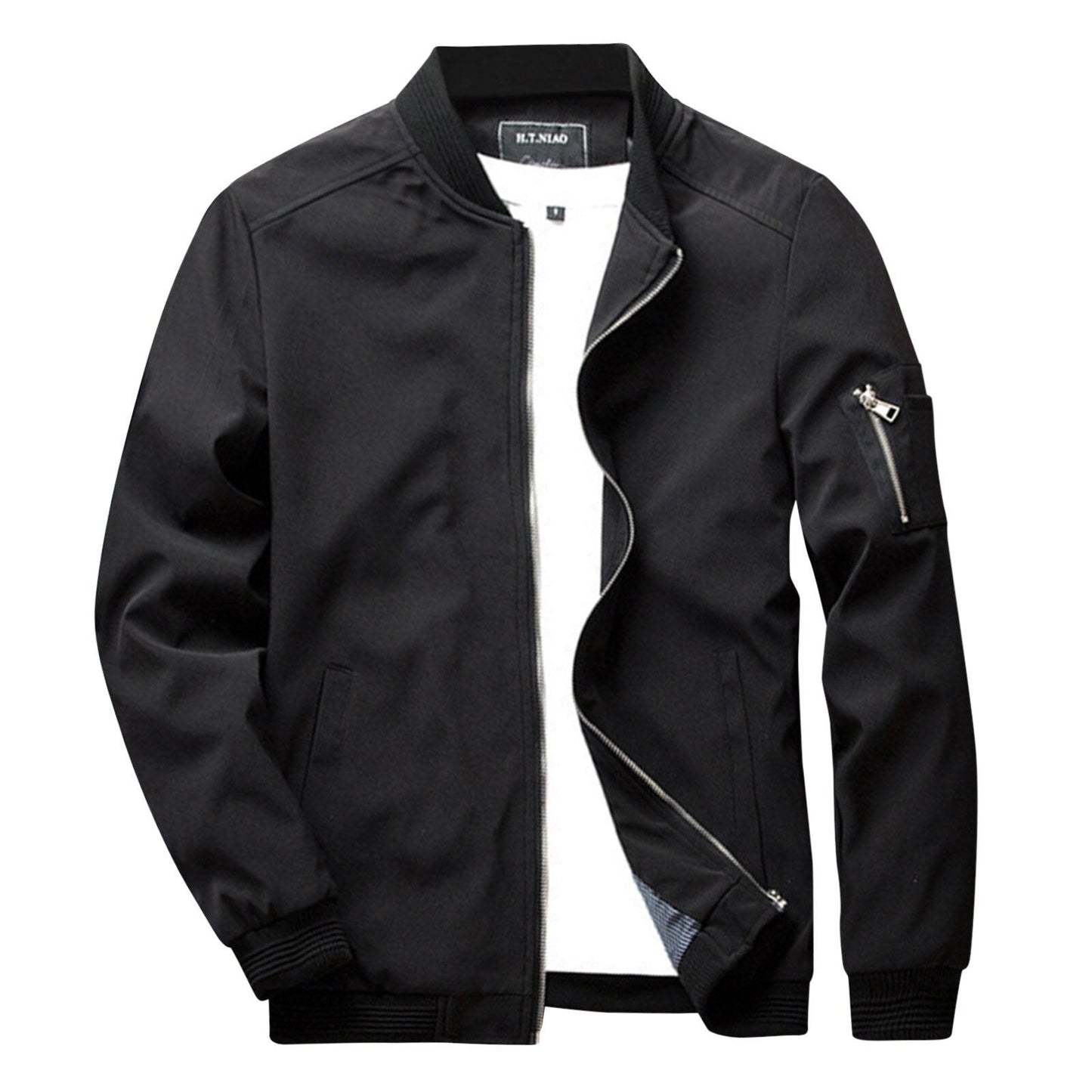 Carl | Modern Zipper Front Jacket For Men