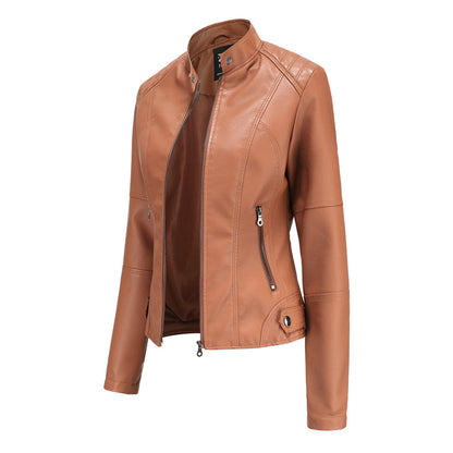 Ella | Chaqueta biker elegante y ajustada para mujer