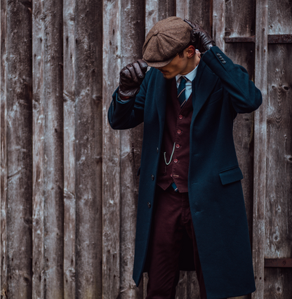Classic Vintage Wool Flat Cap