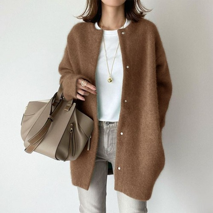 Women’s Elegant Relaxed Fit Warm Winter Cardigan