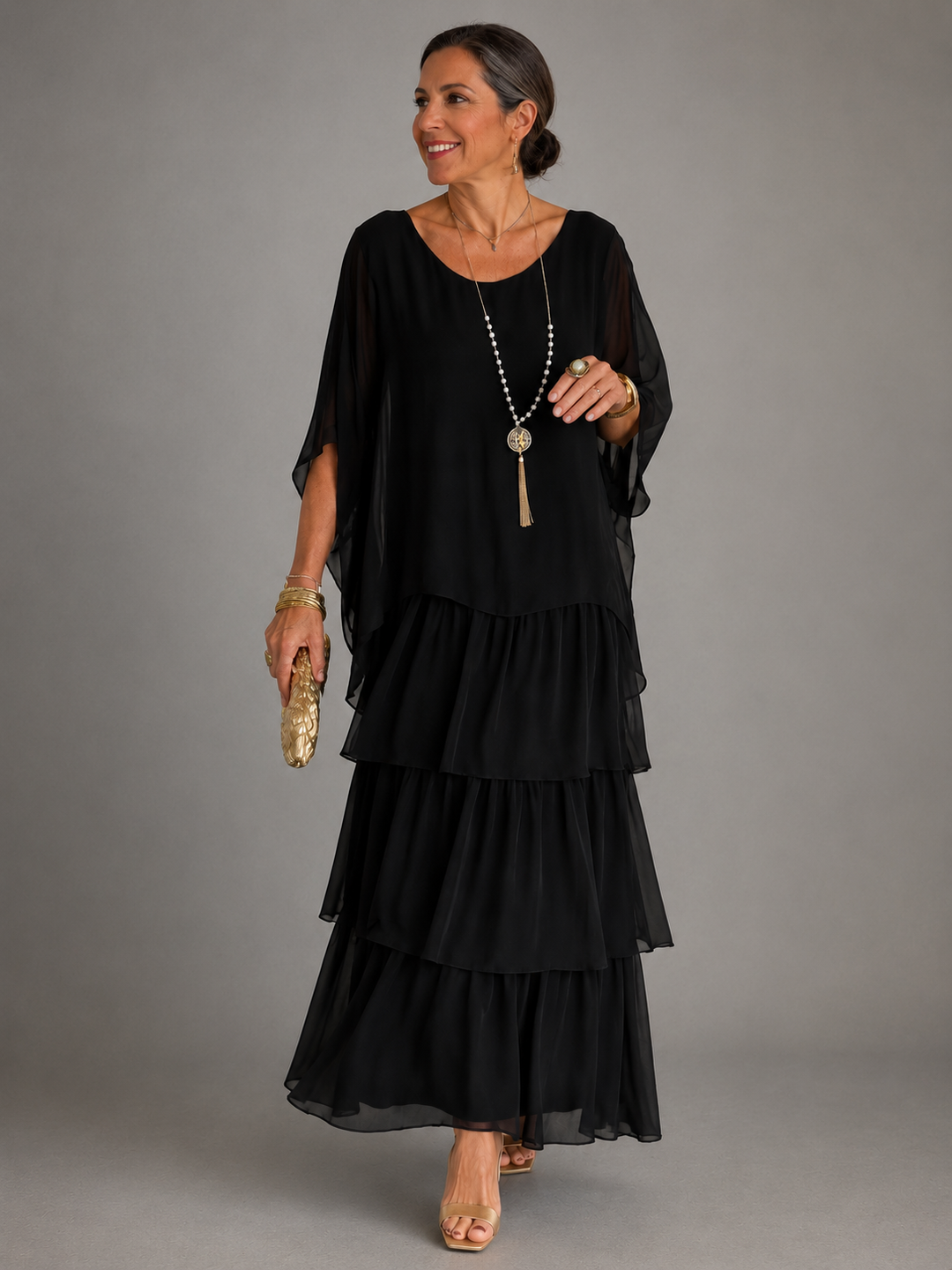 Lara™ | Elegant Romantic Maxi Dress