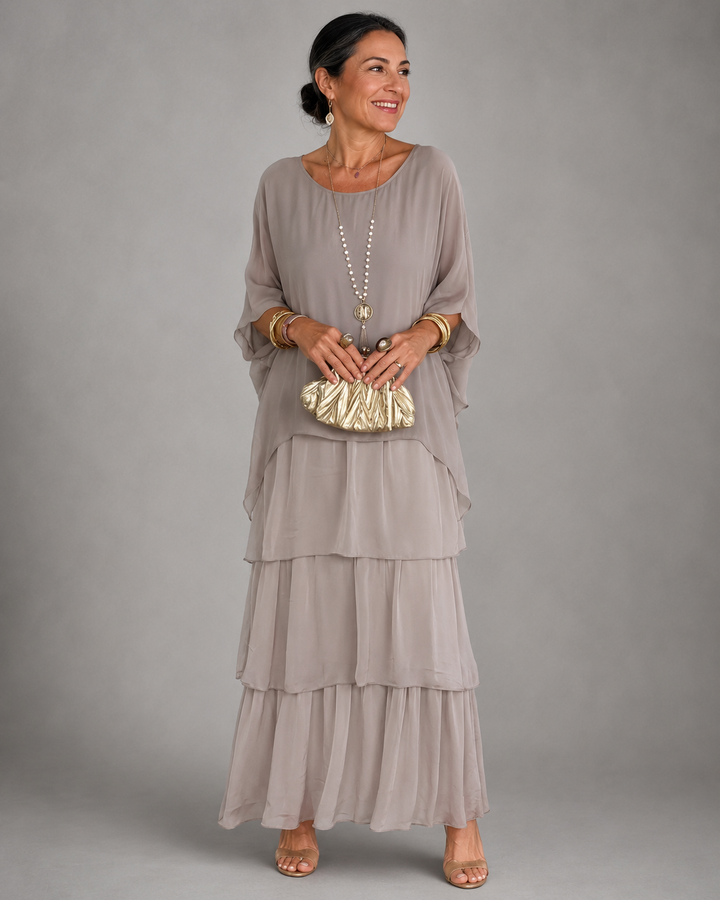 Lara™ | Elegant Romantic Maxi Dress