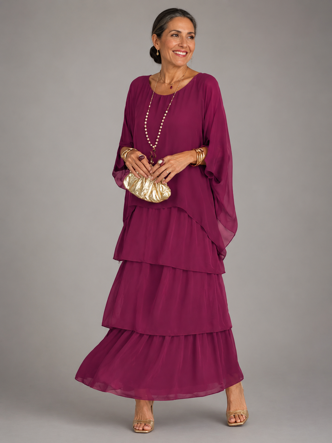 Lara™ | Elegant Romantic Maxi Dress