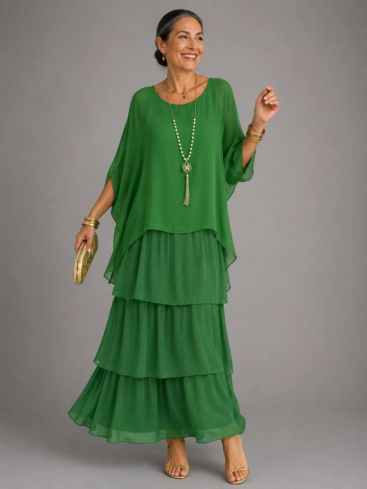 Lara™ | Elegant Romantic Maxi Dress